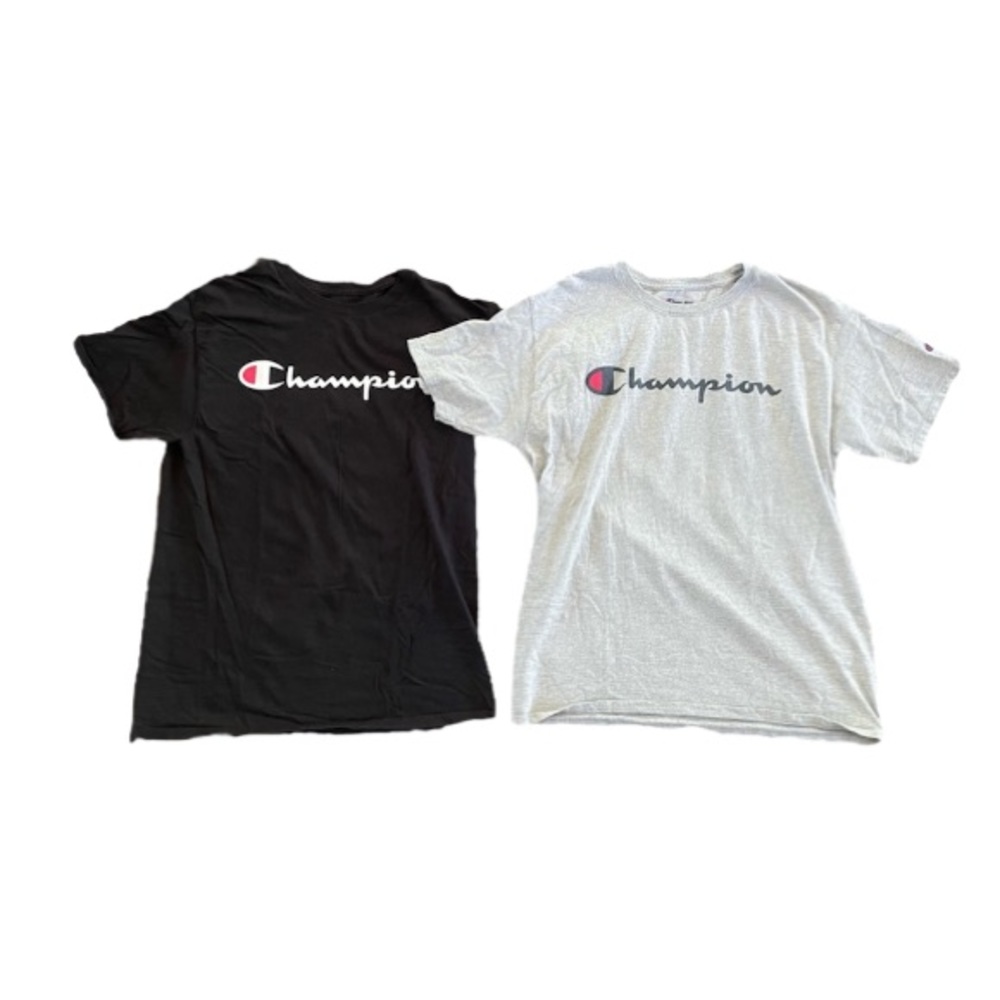 Champion Script Logo T-Shirts (2-Pack)